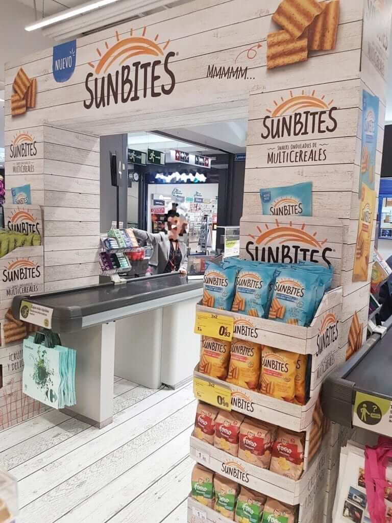 Líneas de caja en supermercado