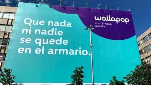 Marca en el orgullo lgtb, Wallapop