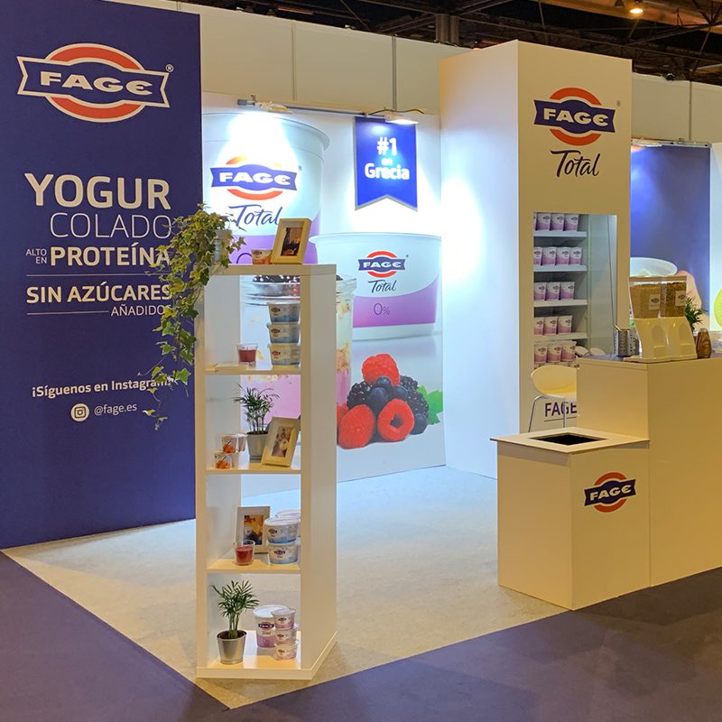 Fage stand