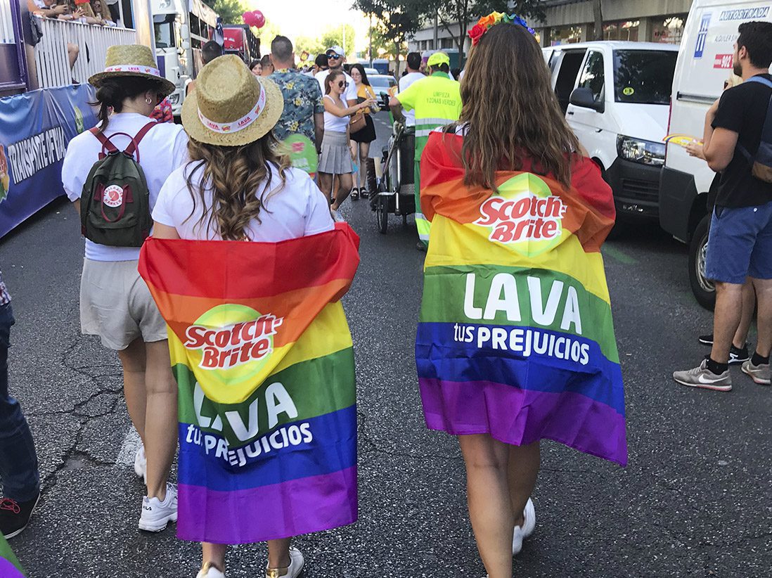 street marketing en el orgullo gay