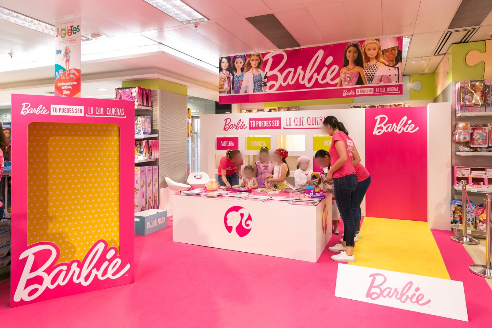 Evento Barbie. Brand experience