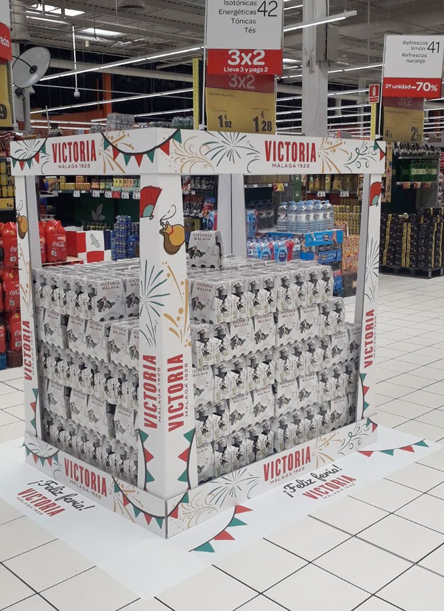 Box Pallet de Cervezas Victoria